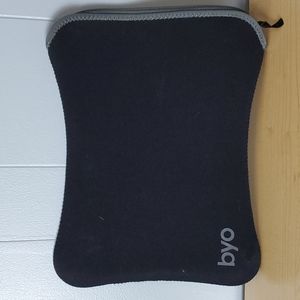 BYO Black 15inches  Laptop Notebook Zipper  Sleeve  Carry Case